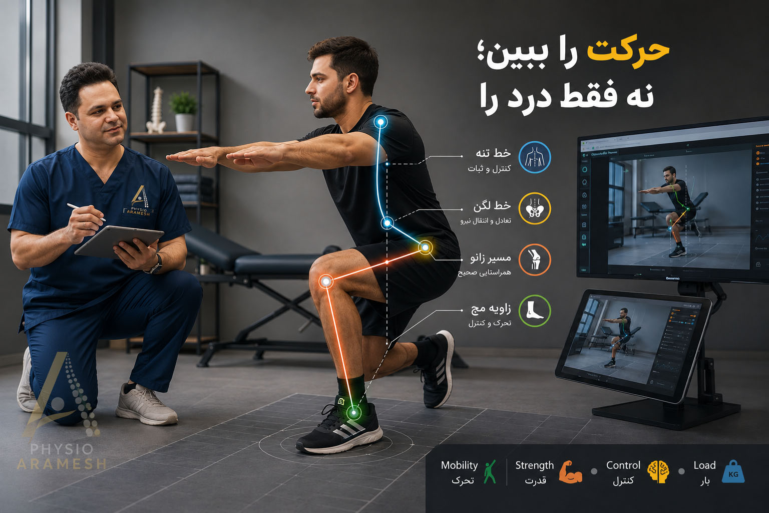 ارزیابی و معاینه بیومکانیکی در فیزیوتراپی